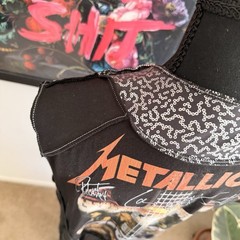 Styles Ever After Handmade Patchwork L Maxi Duster Metallica Art To Wear Unique
