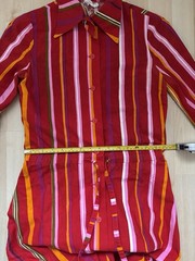 Marimekko Finland 1977 original vintage A-line buttoned dress 70s vintage