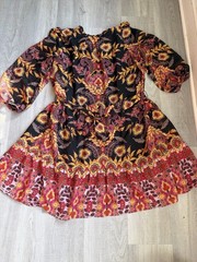 Maia Women’s Size 16 Boho Floral Dress