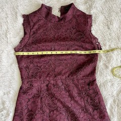 Ted Baker Latoya Dress High Neck Lace Medium Modest Wedding Cocktails Holidays