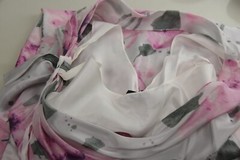 $295 NEW Cynthia Steffe Mini Short Dress SILK Lined Pink Grey Cowl Neck 2 4 6 8