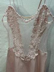 Flora Nikrooz Showstopper Chemise Ethereal Balletcore Coquette Pink Slip Dress