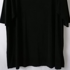 Grace Elements Womens Black Keyhole Round Neck 3/4 Sleeve Sweater Dress Size 22W