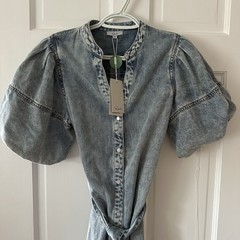 Rails Kingsley Dress Antique Blue Size XS NWT