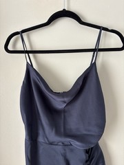 ASTR the Label Navy Midi Dress Medium