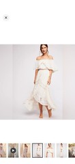 Extremely RARE Fillyboo X Free People Tambourine Off-The-Shoulder Maxi Dress