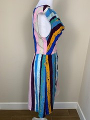 Anthropologie Plenty Tracy Reese Silk Draped Cowl Dress Size 6