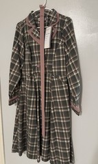 Miss Candyfloss Women&rsquo;s Plaid Pink Tartan Dress Fall/Winter Collection
