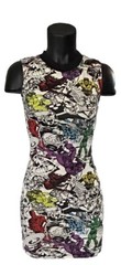 Marvel Comics Small Tank BodyCon Fitted Stretch Dress RN 71868 Hero’s & Villains