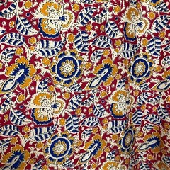 Patterned Dress Reddish Top Pattern Skirt 3/4 Sleeves NO BELT Size Small Floral