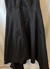 Trumpet Mermaid Style Prom Dress Long Black & Nude size 21 Blonde Nights Flaw