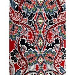 Studio One NY Sleeveless Shift Paisley Print Dress size Large Red/Blue/White