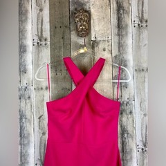 NWT LIKELY Carolyn Sheath Dress in Fuchsia Pink Size 4.