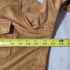 Panhandle Rust Microsuede Snap Shirt Dress XL Western Cowgirl Belted NWT
