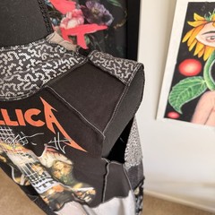 Styles Ever After Handmade Patchwork L Maxi Duster Metallica Art To Wear Unique