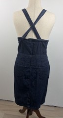 Universal Thread Denim Button Front Midi Dress Women’s Plus Size 16 Dark Wash