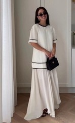 NWT H&M Layered-Look Dress S M L