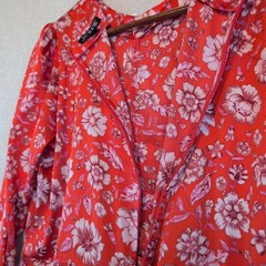 J. Crew NEW Sz 12 Featherweight Red Satin Dress in Poppy Fields 30&rsquo;s Glam #BN148