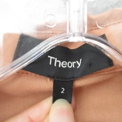Theory Shirt Dress 2 Linen Blend Quiet Luxury Old Money 90s Minimalist Mini NWT