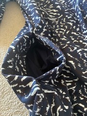 COS A-line Navy and White knee Length Dress Size 42 Excellent Condition