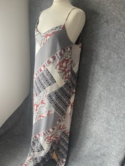 Boho Maxi Summer Long Floaty Aztec print Dress from Next size 16