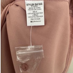 Mauve Pink Metallic Plisse Maxi Dress Flutter Sleeve Modest Wedding Guest M