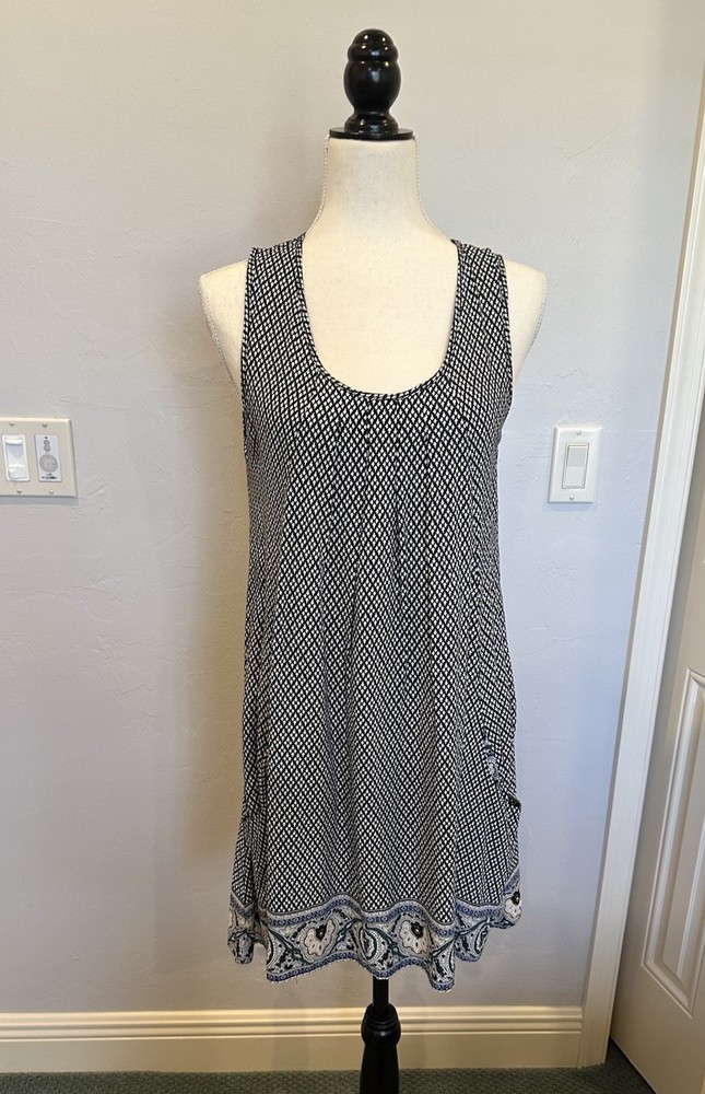 PAPILLON PATTERNED SUNDRESS WITH POCKETS- SIZE SMALL « S »