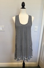 PAPILLON PATTERNED SUNDRESS WITH POCKETS- SIZE SMALL « S »