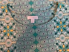 New with tags XL Charter Club nylon and spandex dress ocean paradise aqua gloss