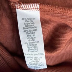 NWT Michael Stars Macy Ribbed Ruched Designer Midi Dress Pecan Rust S M $128