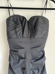 Cache sleeveless layer tulle mermaid gown dress sz 2 black NEW Fairy Whimsygoth