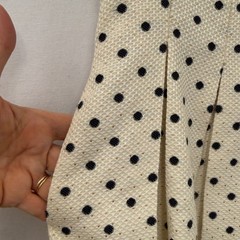 Johnston Murphy Womens Sleeveless Polka Dot Dress Size 8