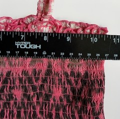 Mudd Vintage Y2K Smocked Mini Cami Spaghetti Strap Sundress Boho Festival Medium
