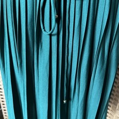 H&M Green Pleated Knee Length Dress – Medium
