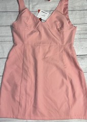 ASOS Extro&vert mini dress pink Women’s Size 14 NWT Tank