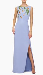 Kay Unger Ira Embellished Column Gown
