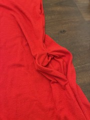 Aritzia Wilfred Free Mini Dress Women’s XS Red Oversized Pockets Tunic