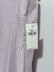 Old Navy Purple Gingham Straight Neck Adjustable Tie Strap Shift Mini Dress L