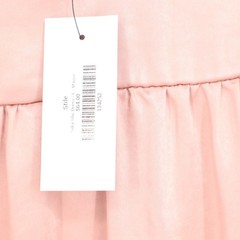 Things Between Mauve Pink Silky Slip Dress Empire Waist Mini L