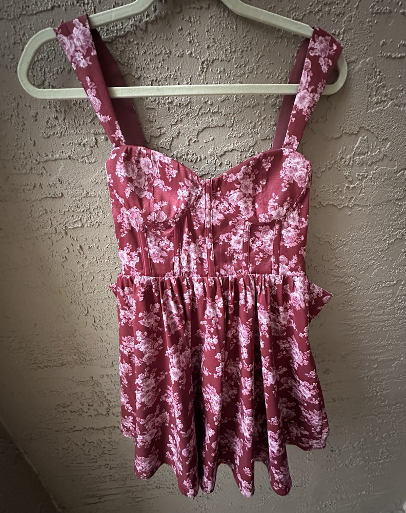 Altar&rsquo;d State Women&rsquo;s Red and Pink Dress/ new with tags