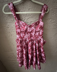 Altar&rsquo;d State Women&rsquo;s Red and Pink Dress/ new with tags