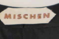 Mischen Black Zip-Front Sleeveless Balloon-Bottom Dress Size 0