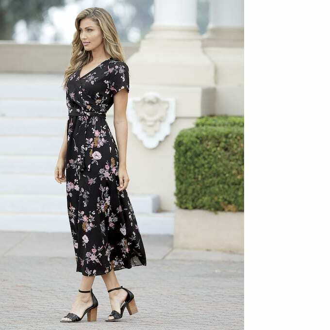 size large Floaty Floral Maxi Dress by Monroe and Main new