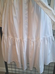 Nanette Lepore Women&rsquo;s Button Up Dress Small Long Sleeve Lightweight Garment