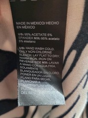 Chico&rsquo;s Travelers Lily Placed Print Dress XL 3 Smokey Taupe Navy NWT Acetate