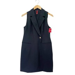 NWT Spanx The Perfect Vest Dress in Classic Black Size Small Classic Career New