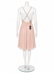 Jenny Packham (back label) crystal embellished silk dress UK 8 US 4 NWT