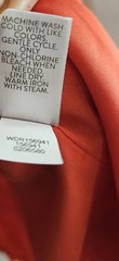 NEW J. Jill Women’s Papaya Large Orange Red Floral Wrap Dress Size M Floral 2054