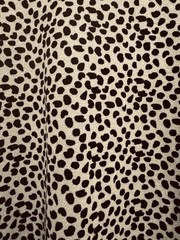 ONLY Women’s Lace Up Back Print Dress Large Pumice Stone/Black
