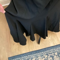 Vintage 90s Kathryn Conover LBD Cocktail Dress midi maxi pretty woman 12